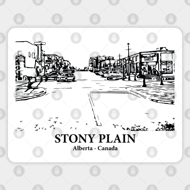 Stony Plain - Alberta Magnet by Lakeric